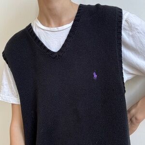 Polo Ralph Lauren Men's Black Vest